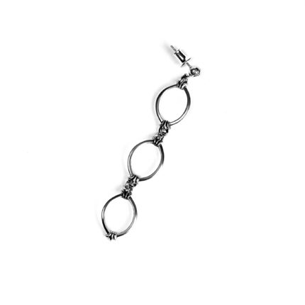 Triple Drop Hoop Earring